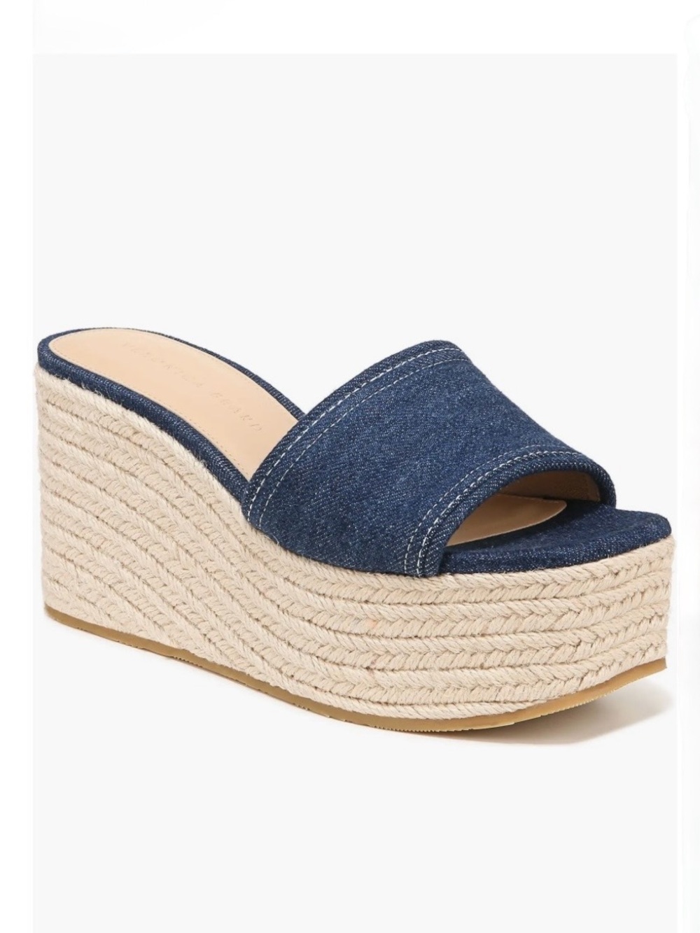 VERONICA BEARD Denim GABLE Wedge Espadrille